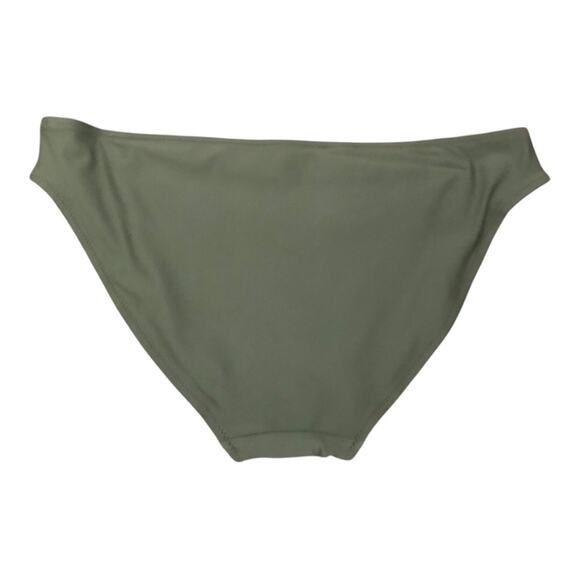 Aerie NWT Sleek Stylish Full Coverage Camouflage Green Shade Bikini Bottom Large - Picture 9 of 10